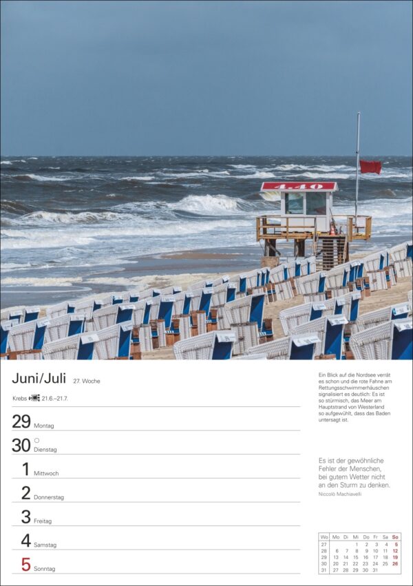 Sylt Wochenplaner 2026 – Bild 9