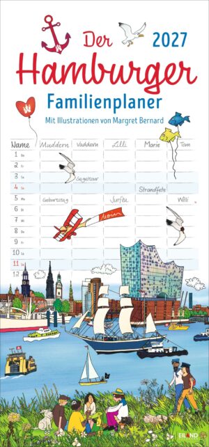 Der Hamburger - FamilienPlaner 2027